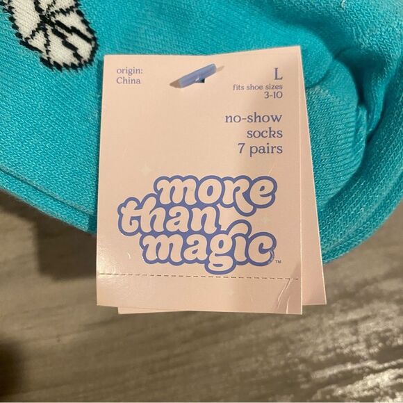 More than magic Unicorn socks size 3-10 multi pack 7 pairs - Picture 4 of 7